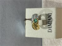 Anello Damiani Donna in Oro giallo Smeraldo DAS19421
